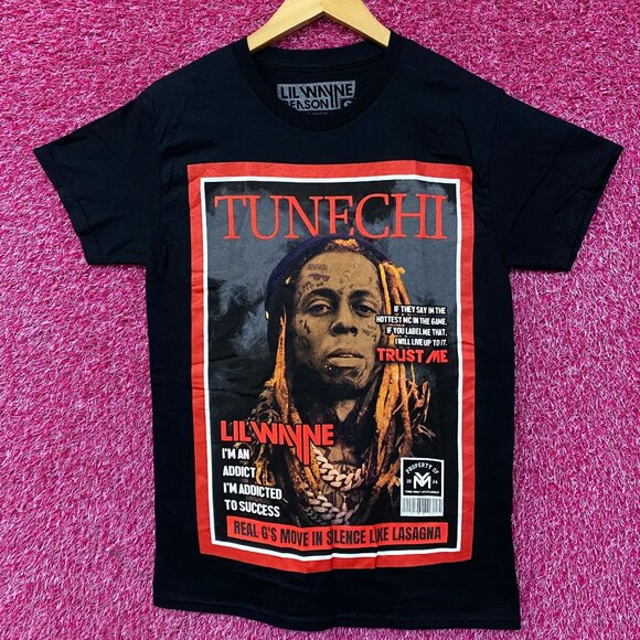 Lil Wayne Tunechi Frame Magazine Cover T-Shirt Small - Picture 1 of 4